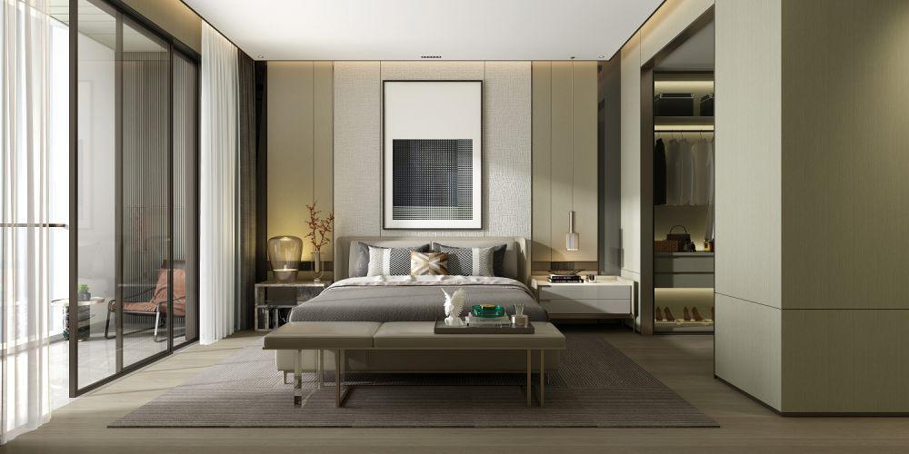 9 Inspirasi Master Bedroom, Luas dan Nyaman untuk Pasutri