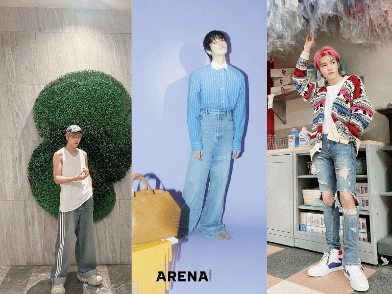 9 Ide Mix and Match Outfit Pakai Celana Jeans ala Taeyong NCT, Modis!