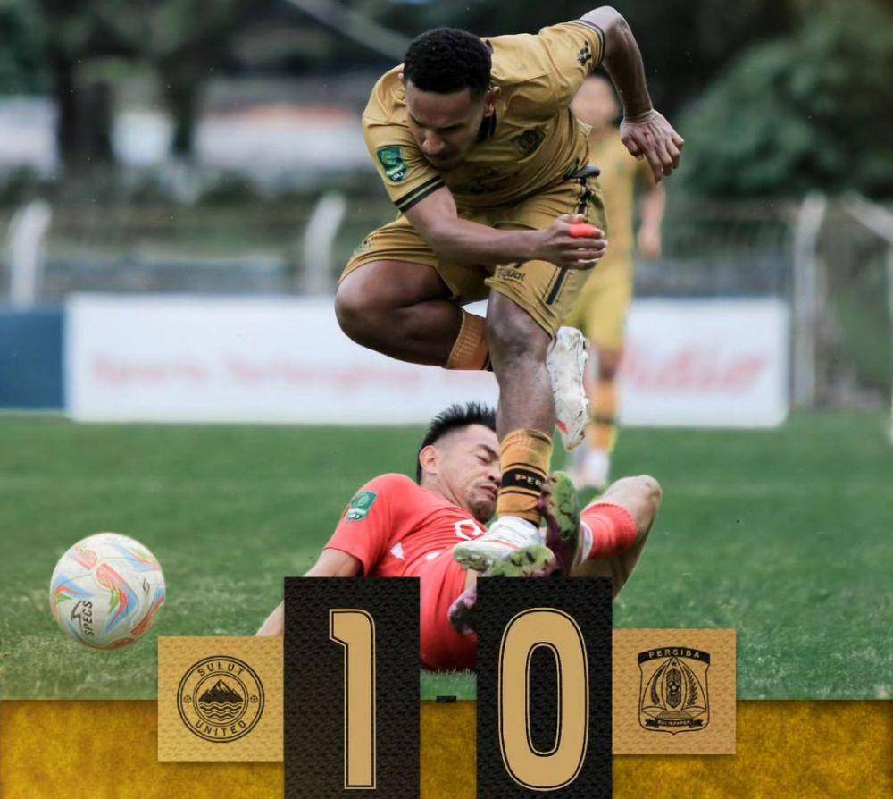 Persiba Balikpapan kalah dari Sulut United skor 1-0 di Stadion Klabat Manado, Senin (23/1/2024). Akun Instagram  persibabpp