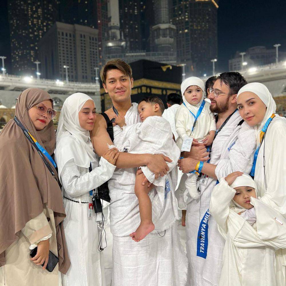 Lesti dan Billar umrah (Instagram.com/rizkybillar)