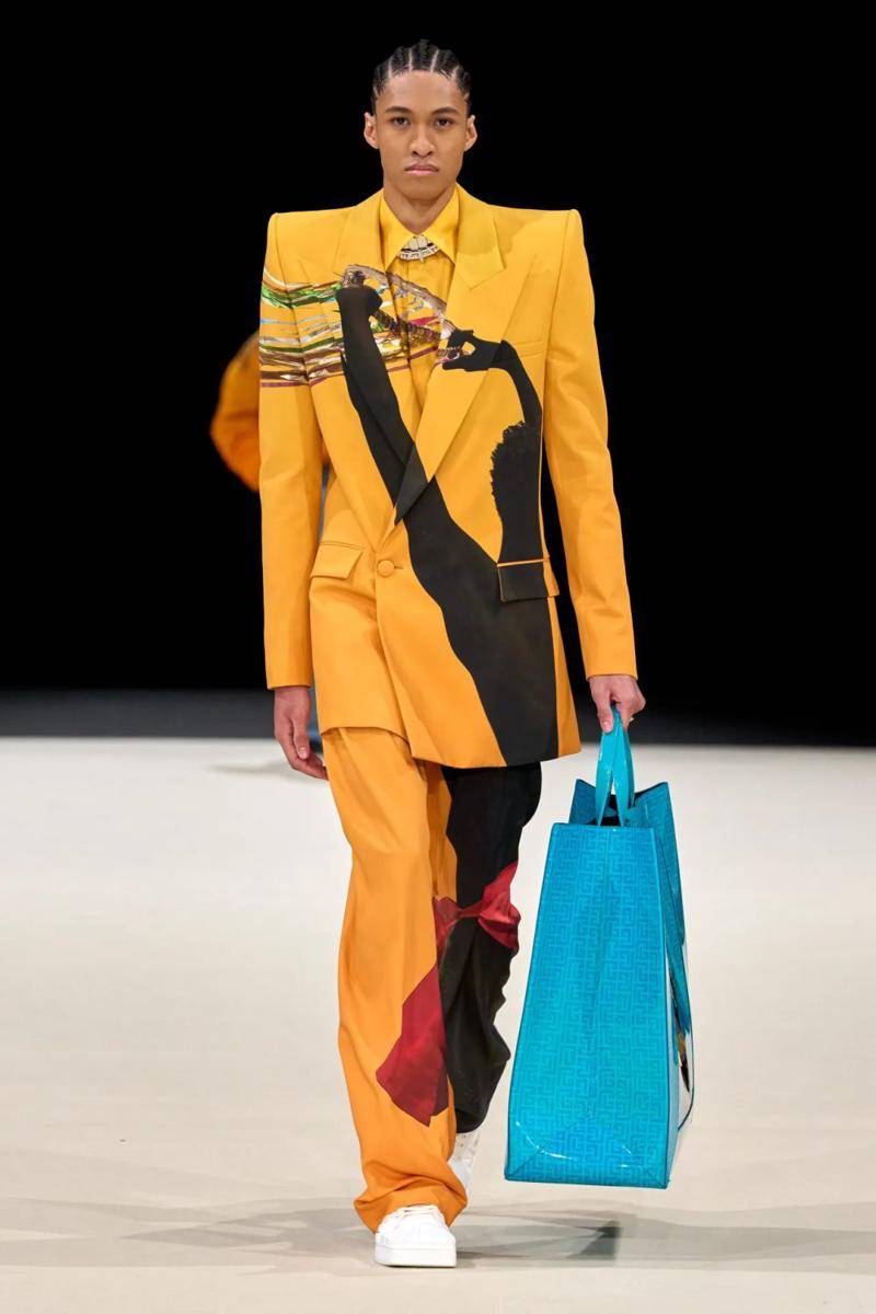 Balmain Menswear F/W 2024 di Paris Fashion Week 2024 (dok. Balmain)