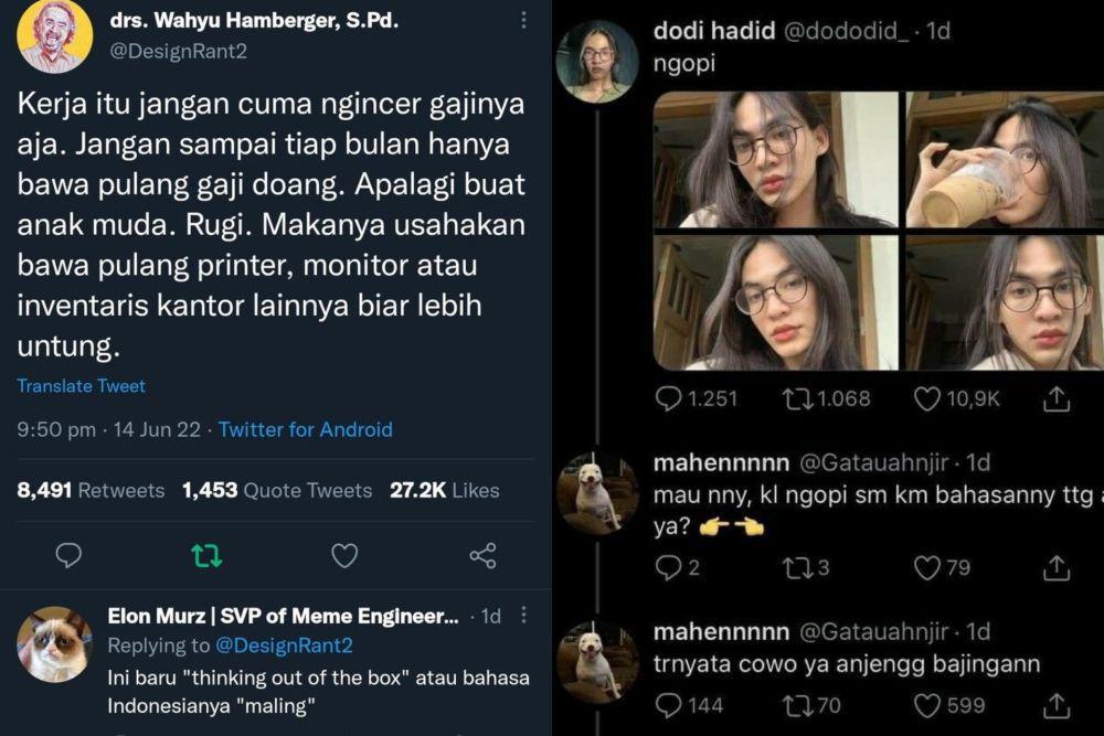 9 Balasan Tweet Kocak Bikin Ketawa Online Berjamaah
