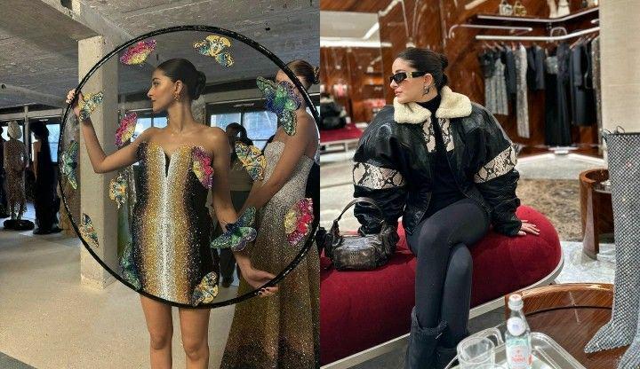 9 Potret Ananya Panday di Paris, Tampil di Paris Fashion Week 2024