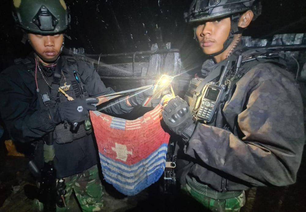 Aparat TNI usai melaksanakan penyisiran kontak tembak di Intan Jaya, Papua Tengah. (IDN Times/Istimewa)