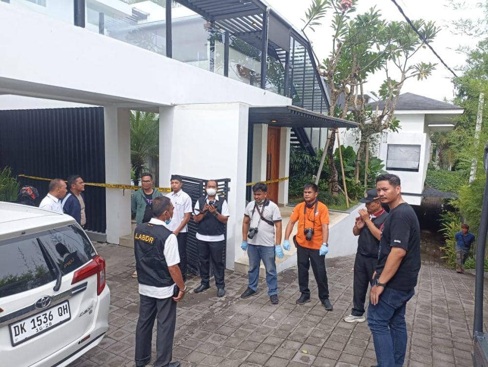 Lokasi penembakan korban WN Turkiye di Vila Palm House, Mengwi (Dok.IDN Times/istimewa)