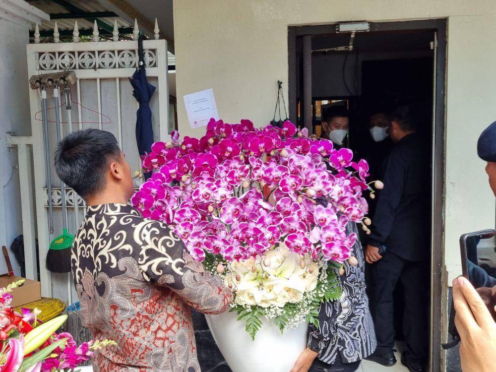 Bunga anggrek ucapan ulang tahun dari Presiden Jokowi untuk Megawati Soekarnoputri (IDN Times/Istimewa)