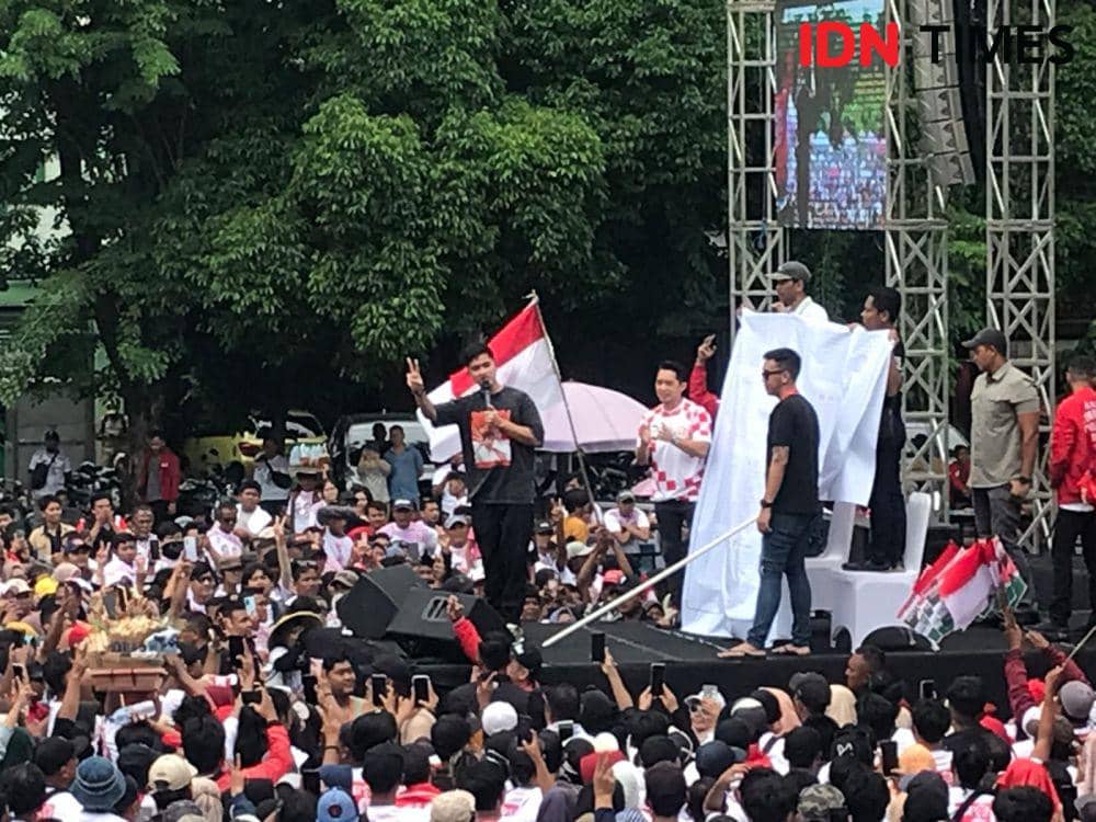 Kampanye di Sidoarjo, Kaesang Targetkan PSI Capai 4 Persen