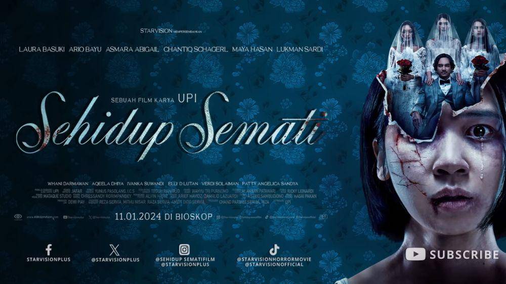 Tangkapan layar trailer film Sehidup Semati (dok. Starvision Plus/ Sehidup Semati)