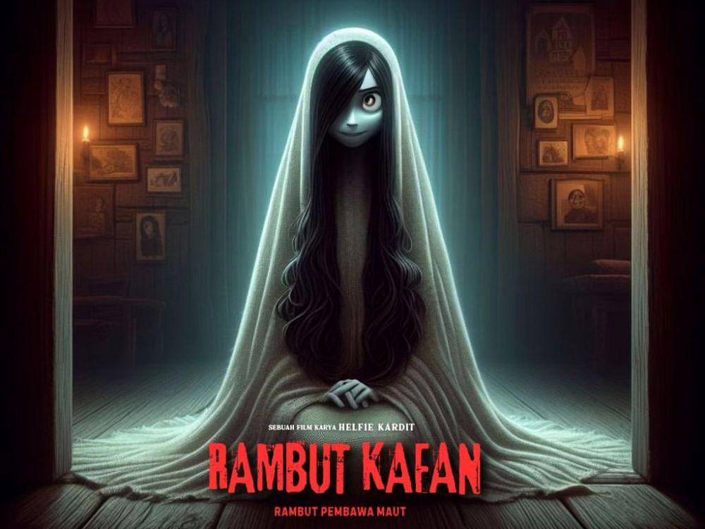 Poster film Rambut Kafan (Instagram.com/muddygusti_)