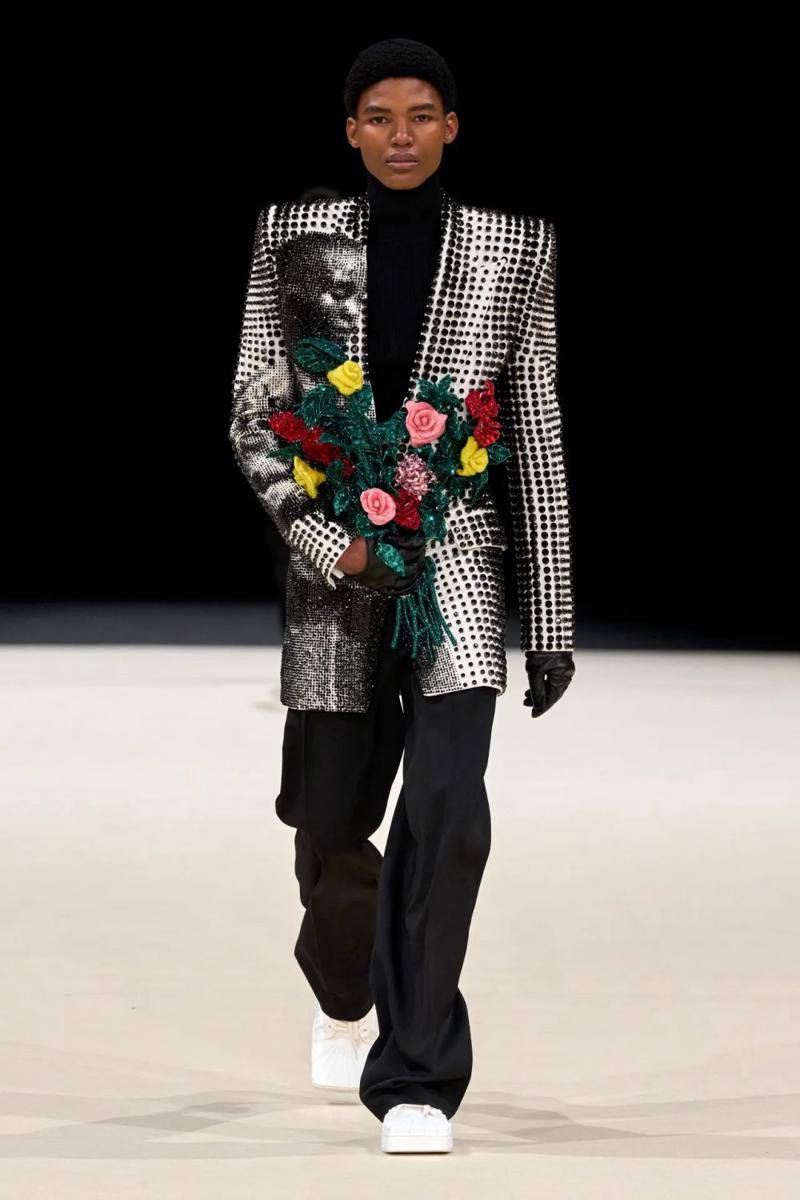 Balmain Menswear F/W 2024 di Paris Fashion Week 2024 (dok. Balmain)