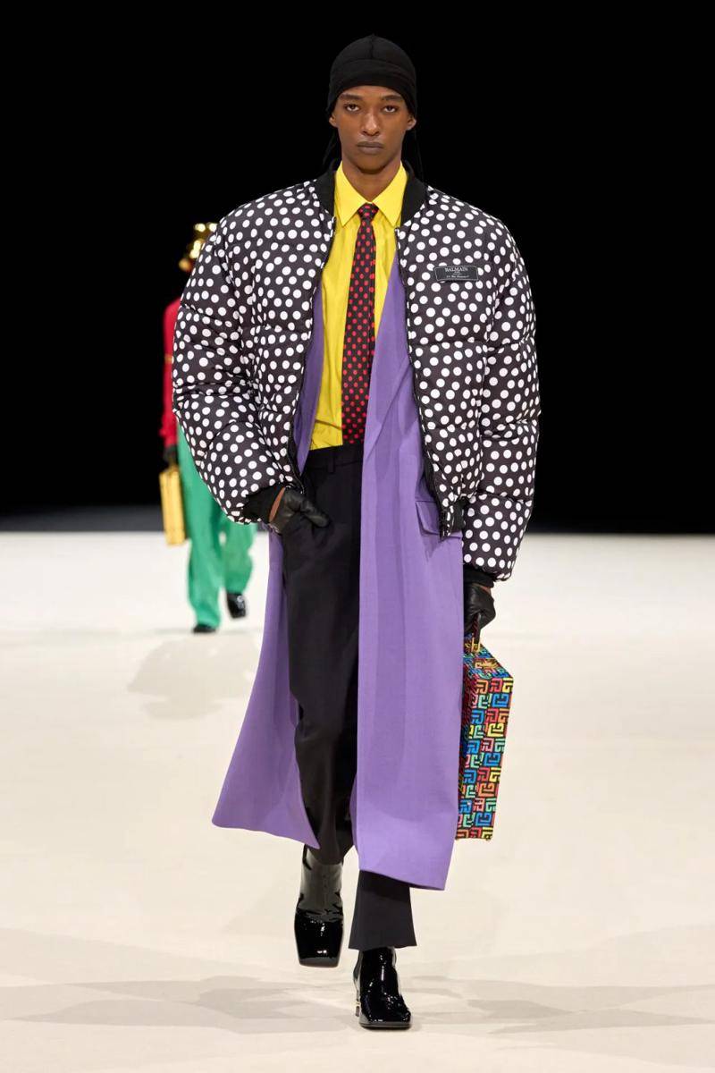 Balmain Menswear F/W 2024 di Paris Fashion Week 2024 (dok. Balmain)