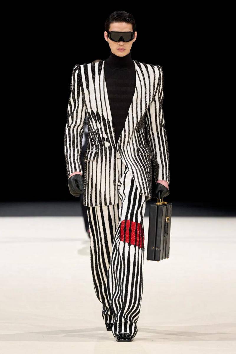 Balmain Menswear F/W 2024 di Paris Fashion Week 2024 (dok. Balmain)
