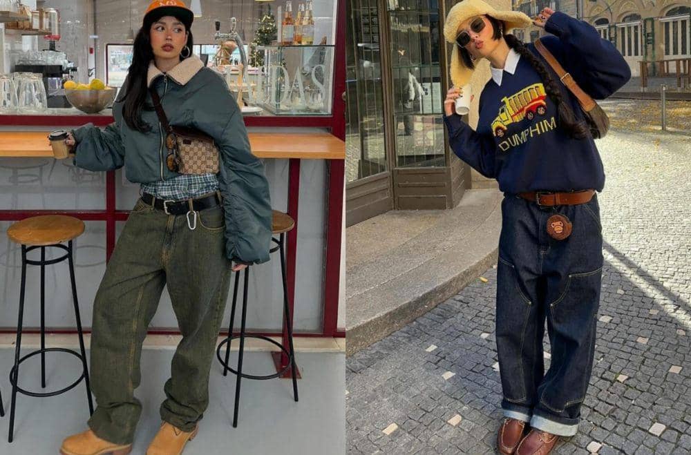 10 Ide Street Style Look Ines Silva, Gaya Serba Boyish