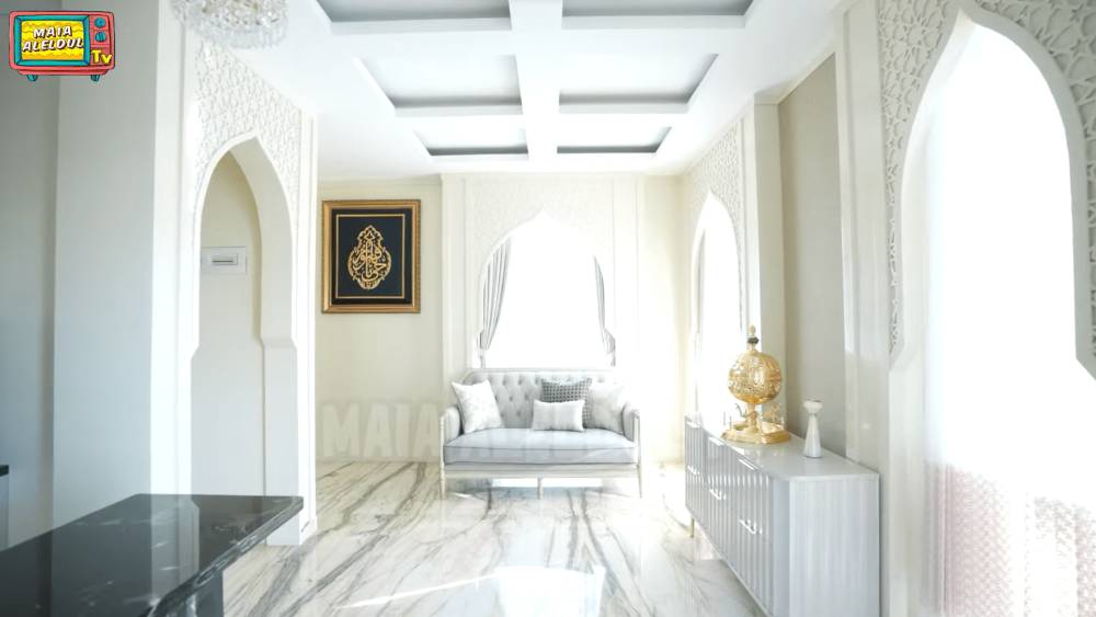 desain rumah mewah Ustaz Solmed (youtube.com/MAIA ALELDUL TV)