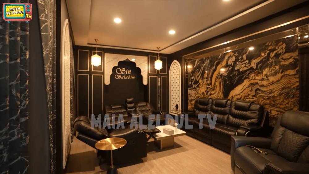 desain rumah mewah Ustaz Solmed (youtube.com/MAIA ALELDUL TV)