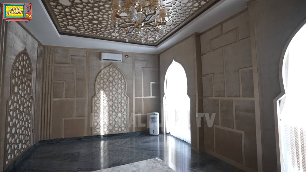 desain rumah mewah Ustaz Solmed (youtube.com/MAIA ALELDUL TV)