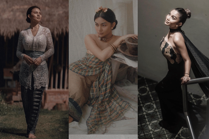 10 Pesona Ariel Tatum dengan Busana Etnik, Tampil Eksotis!