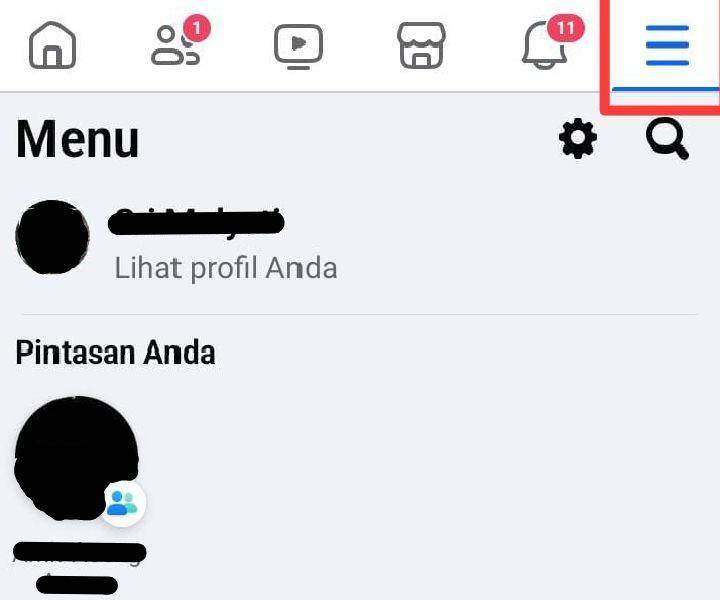 cara melihat email di FB (Dok. Pribadi/Muti'ah Nur Rahmah)