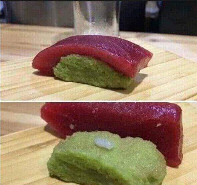 potret hal aneh dan kocak soal sushi (reddit.com/user/ConesWithNan)