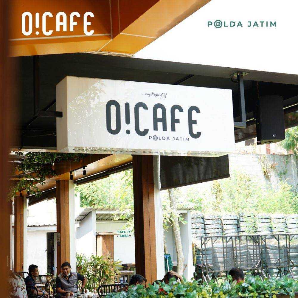 Potret O! Cafe Polda Jatim (instagram.com/ocafe.id)