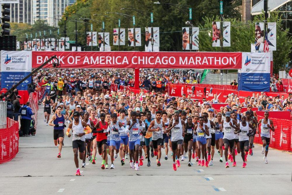 ilustrasi start pertandingan lari (instagram.com/chimarathon)