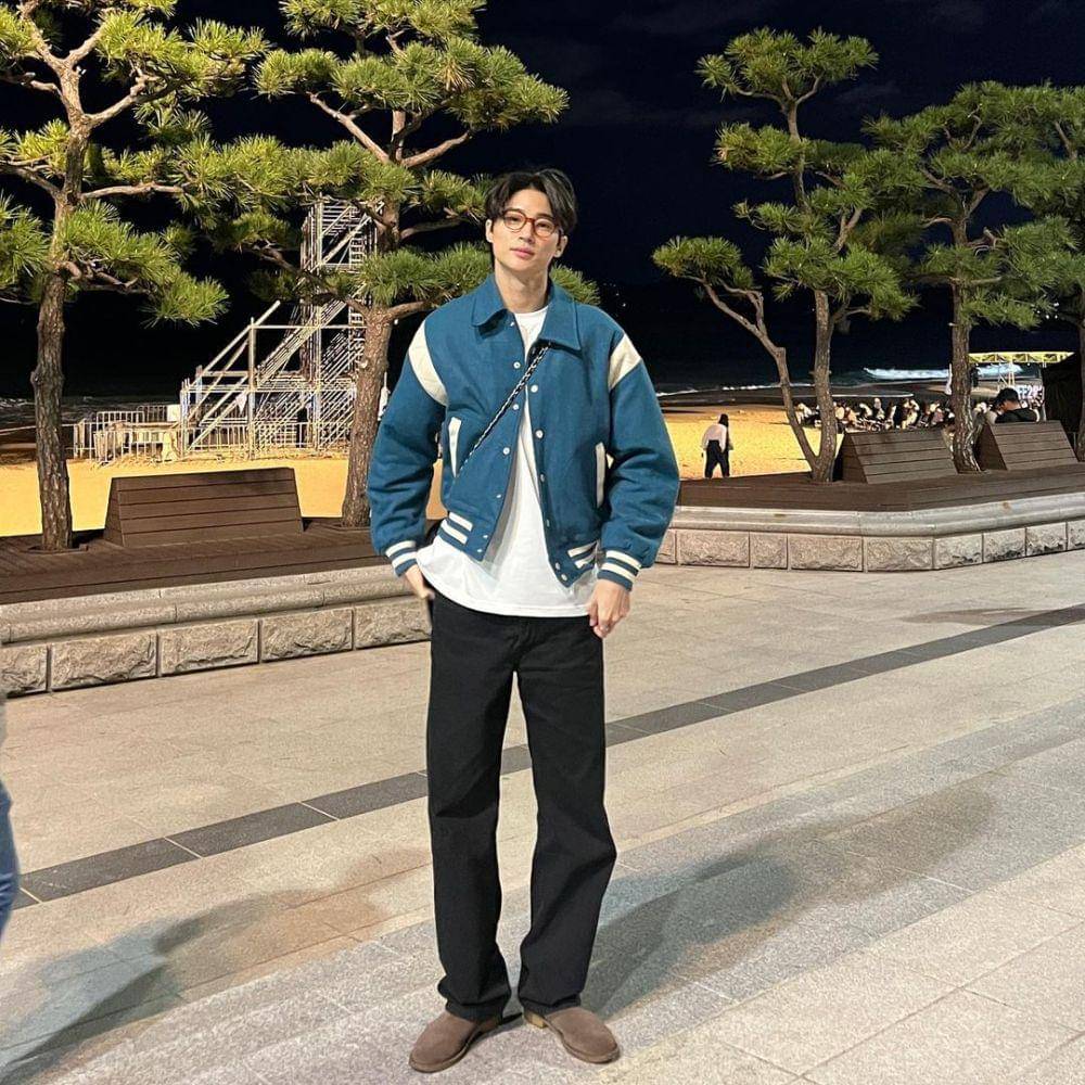 mix and match outer ala Byeon Woo Seok (instagram.com/byeonwooseok)