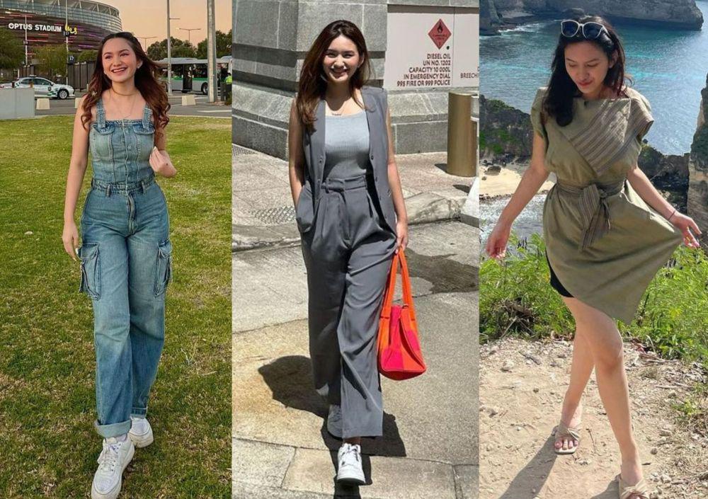 9 Ide OOTD Liburan ala Influencer Malaikha, Gayanya Kekinian Abis!