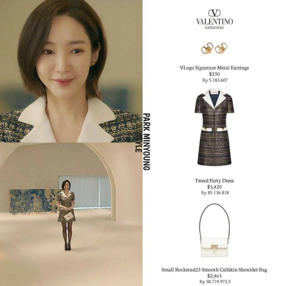 Harga outfit Park Min Young sebagai Kang Ji Won di Marry My Husband (Instagram.com/parkminyoung.style)