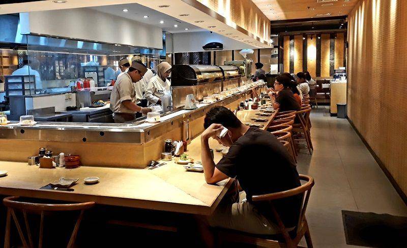 ilustrasi cara pesan Sushi Tei (google.com/maps/Rangge Rangge)