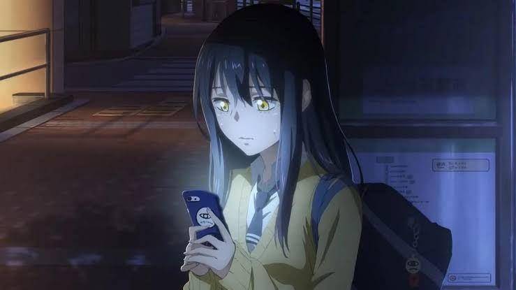 Karakter Miko Yotsuya di Anime Mieruko-chan (dok. Passione/Mieruko-chan)