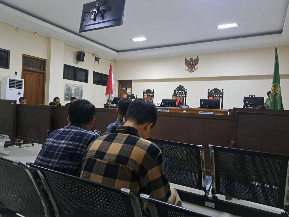 Suasana sidang pengadilan negeri Purworejo. (IDN Times/Bt)