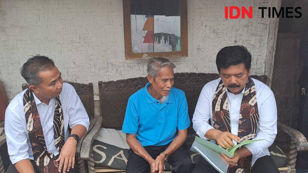 Hadi Tjahjanto saat menjabat Menteri ATR/BPN (IDN Times/Azzis Zulkhairil)