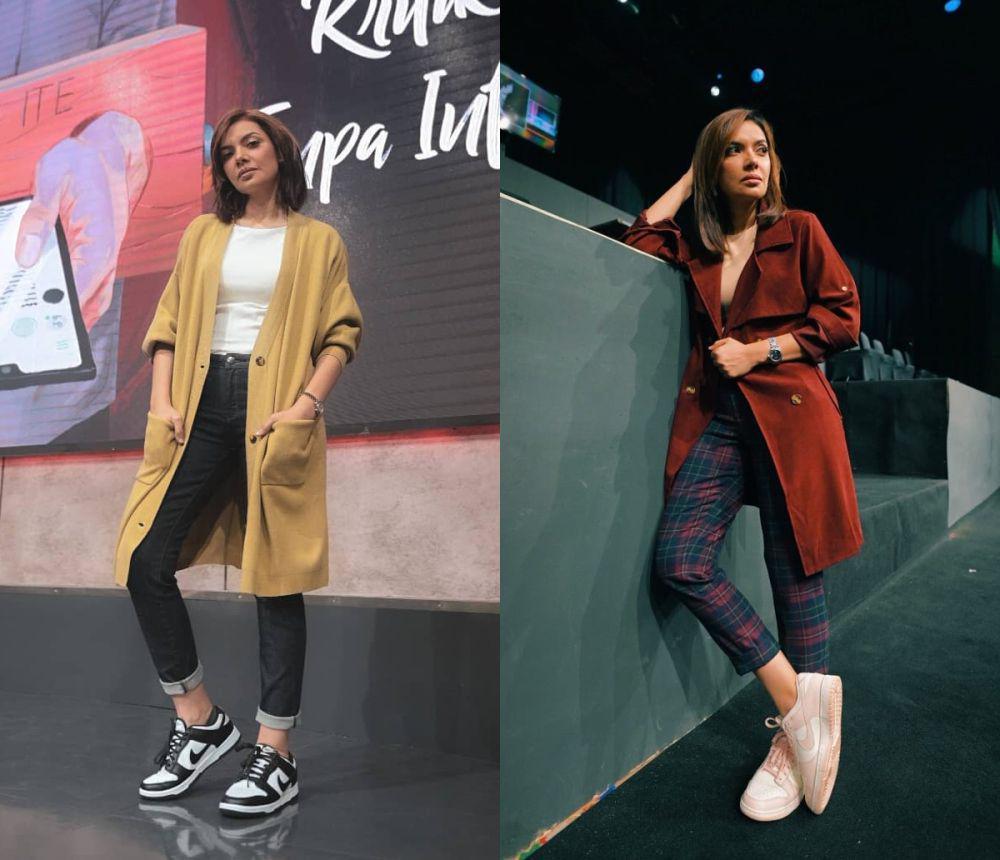 15 Ide Mix and Match Outer ala Najwa Shihab, Kece dan Stylish!