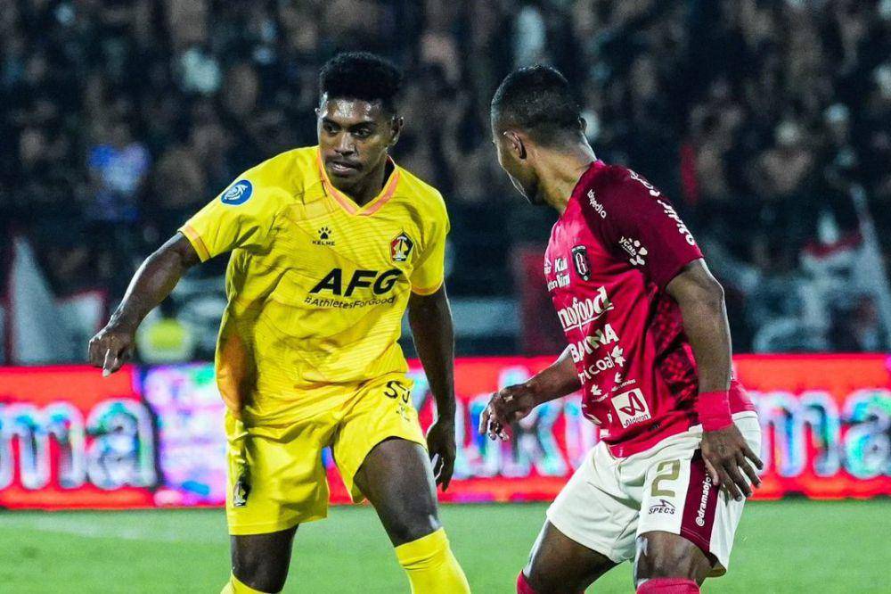 Persik dalam laga menghadapi Bali United pada putaran pertama Liga 1 2023/2024. (instagram.com/persikfcofficial)
