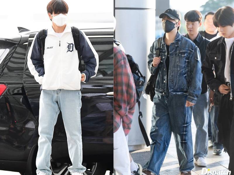 padu padan outwear ala Seungmin Stray Kids (dok. dispatch.co.kr/Lee Ha Joon | dok. dispatch.co.kr/Song Hyo Jin)