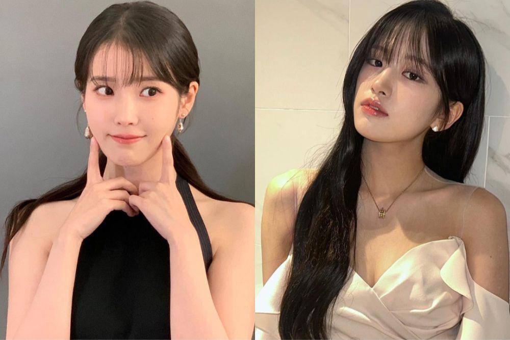 IU dan Yujin IVE (instagram.com/dlwlrma | instagram.com/_yujin_an)