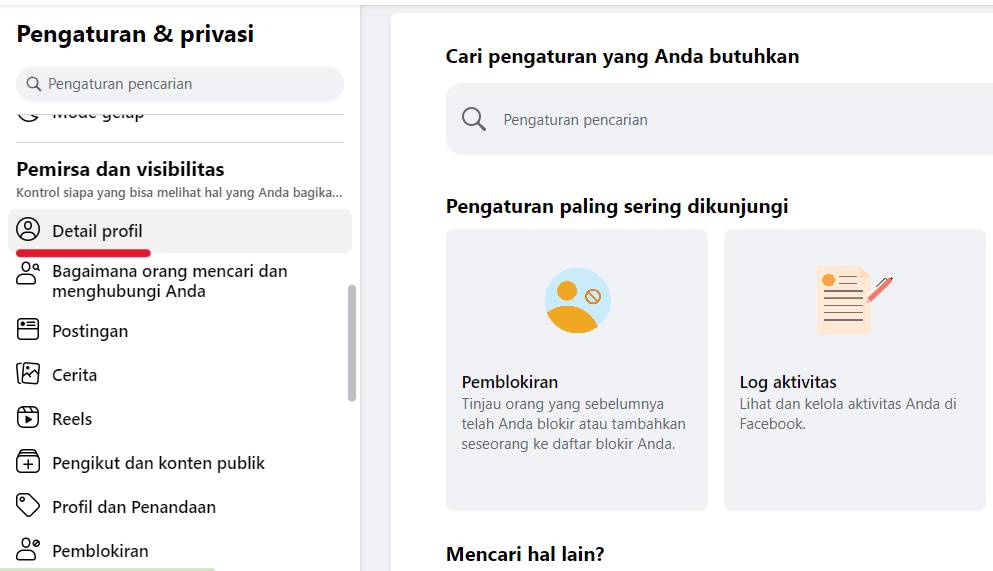 cara melihat email FB sendiri (Dok. Pribadi/Muti'ah Nur Rahmah)