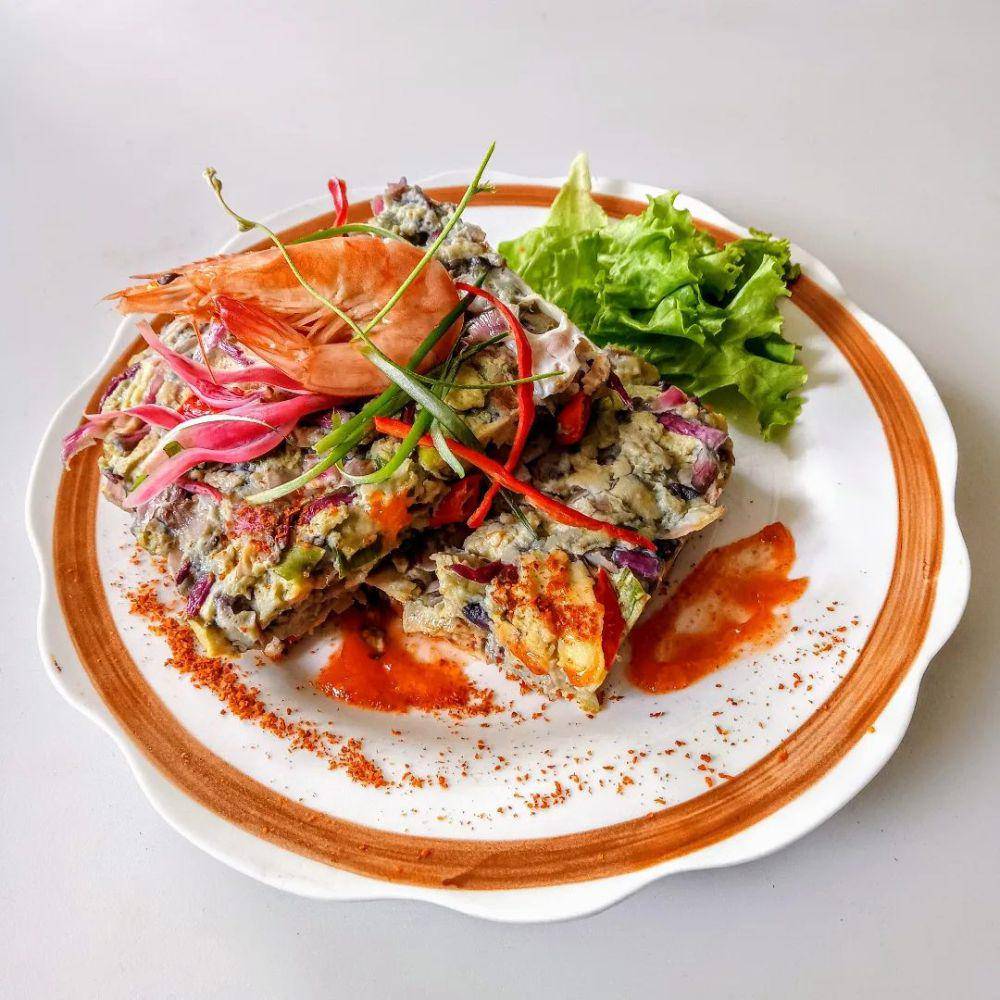 telur kukus udang kecombrang (instagram.com/don_masak)