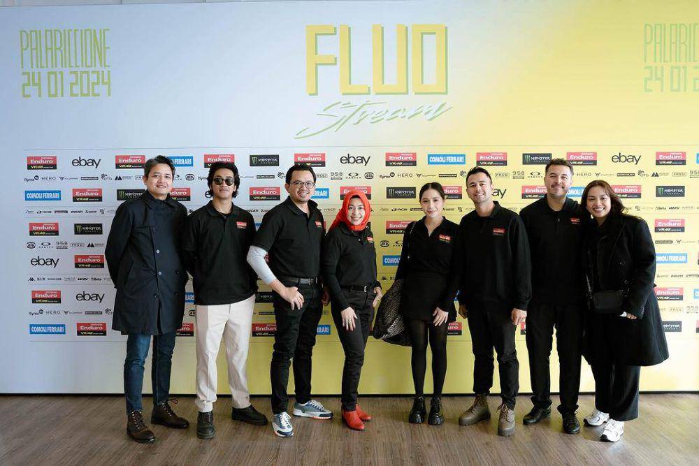 potret Raffi Ahmad dan Nagita Slavina di peluncuran livery VR46 (instagram.com/raffinagita1717)