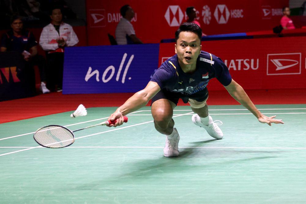 Banyak Error, Ginting Tersingkir di Indonesia Masters 2024