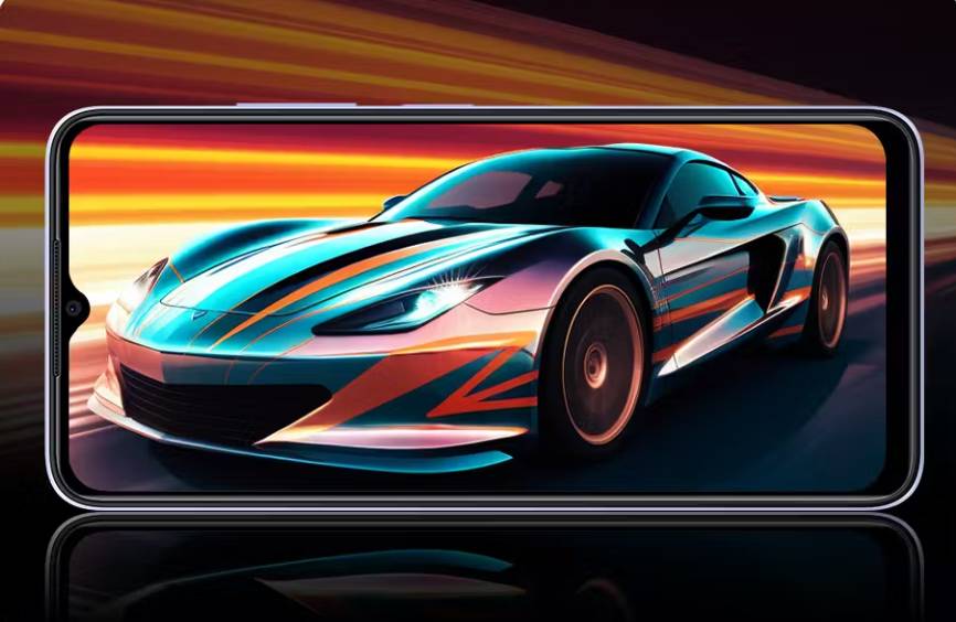 ilustrasi bagian depan ZTE Blade A54 (ztedevices.com)