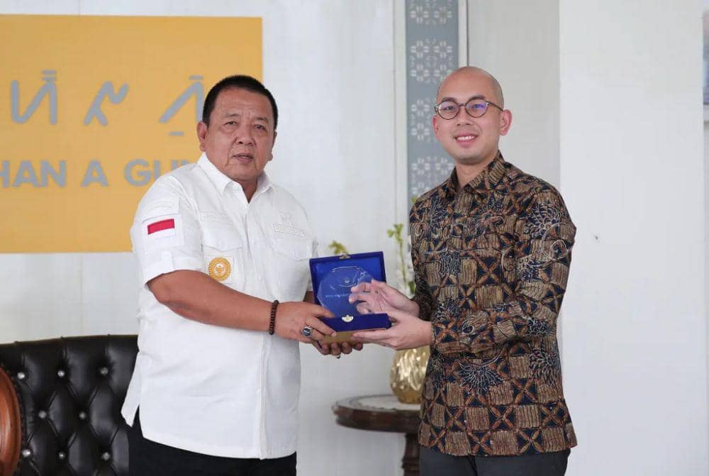 Pertemuan Kedubes Singapura di Jakarta dengan Gubernur Lampung Arinal Djunaidi dan jajaran. (Dok. Pemprov Lampung).