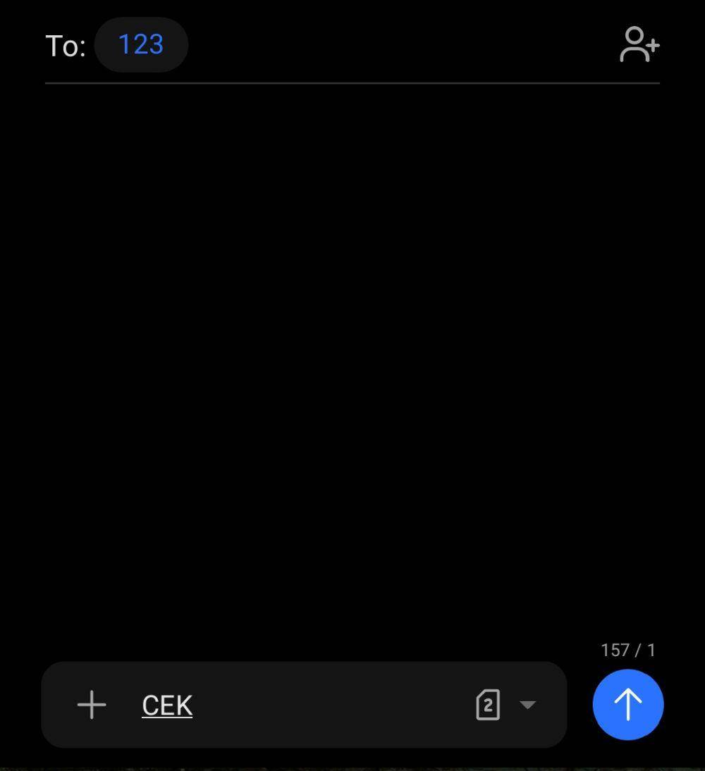 cek masa aktif Axis di SMS (Dok. Pribadi/Muti'ah Nur Rahmah)