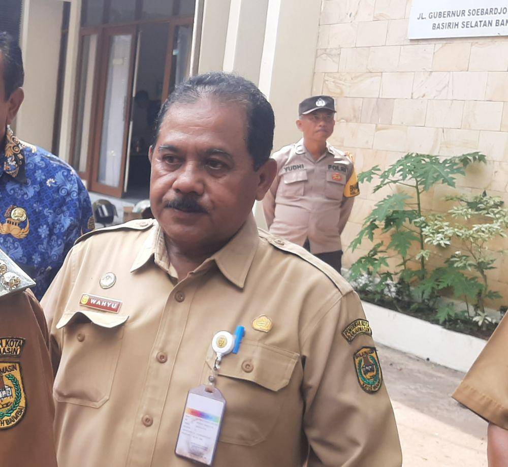 Sekretaris DLH Kota Banjarmasin, Wahyu Hardi Cahyono.