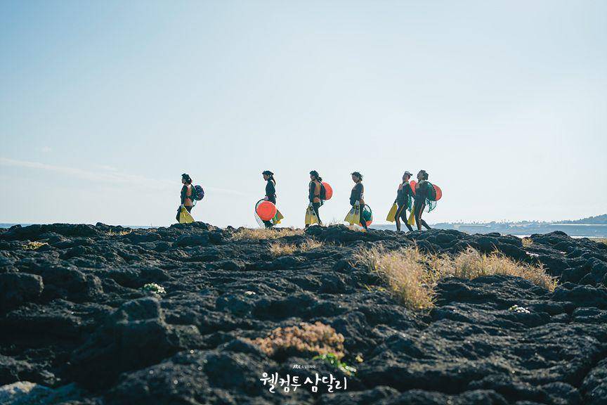 potret haenyeo di Welcome to Samdalri (dok. JTBC/Welcome to Samdalri)