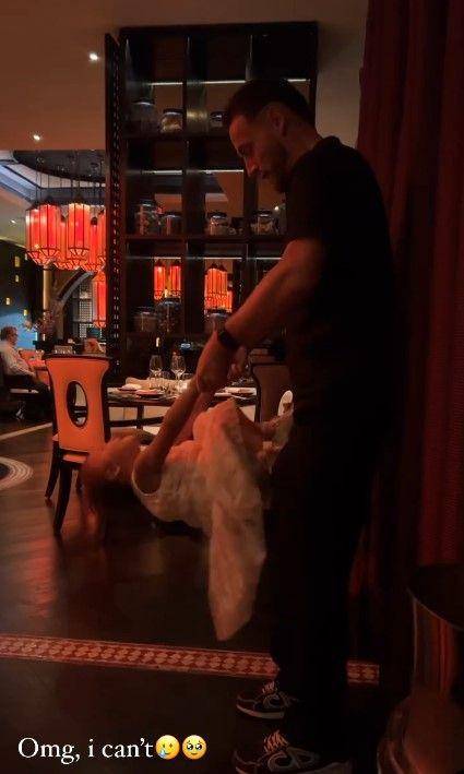 potret WAGs timnas nonton pasangannya (instagram.com/cacharel_klok)