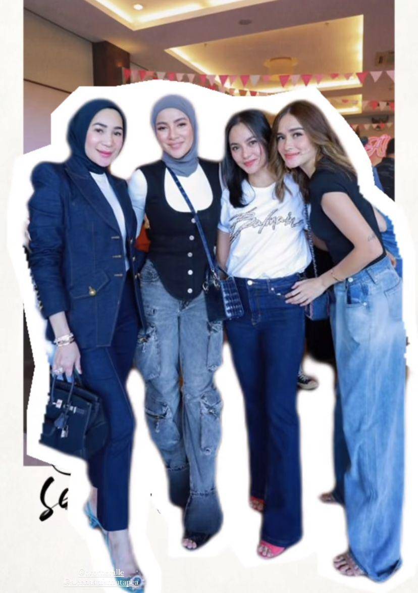 potret artis di perayaan ulang tahun ke-9 Aleena, anak Olla Ramlan (Instagram.com/ollaramlan)