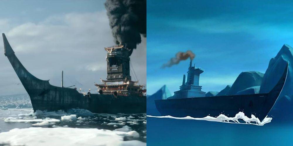 perbandingan Avatar: The Last Airbender live action di trailer vs animasi (dok. Netflix | dok. Nickelodeon)