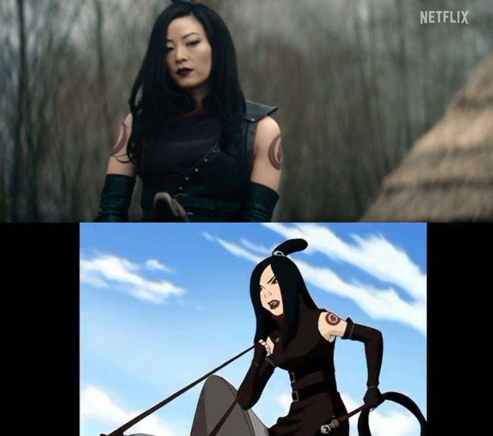 perbandingan Avatar: The Last Airbender live action di trailer vs animasi (dok. Netflix | dok. Nickelodeon)