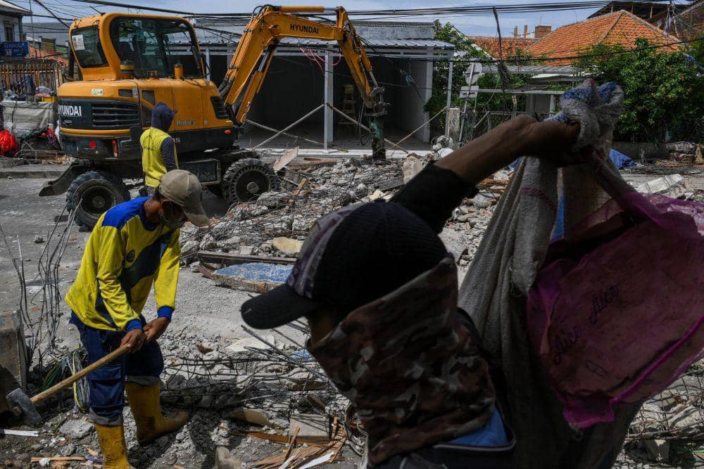 Revitalisasi Pasar Anyar,  4 Titik Jalan Ditutup